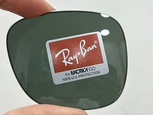 New RAY-BAN Lenses Justin RB4165 54-16mm Green Authentic - Picture 1 of 8