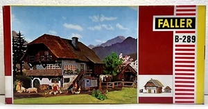 Vintage Faller HO Scale Black Forest Farm House Kit #B-289 New - Picture 1 of 6