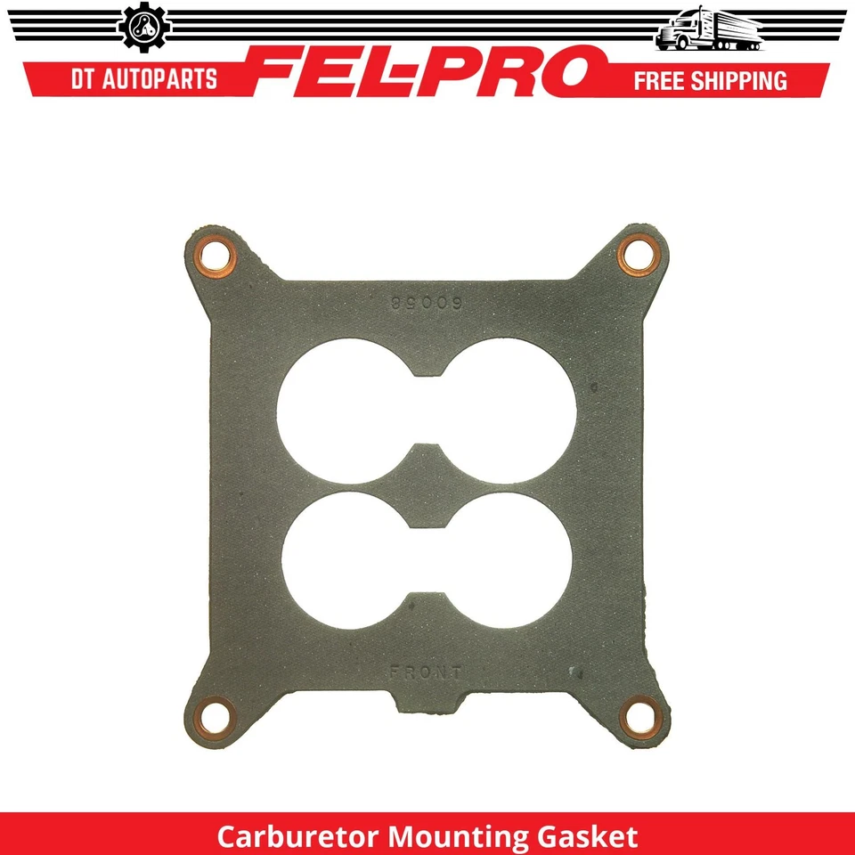 For 68, 70-74 Ford Torino Carburetor Mounting Gasket Carburetor To Spacer FelPro - Image 1 of 1