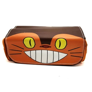 My Neighbor Totoro - Catbus Face Travel Bag NEW Tonari no Totoro Clutch Case - Picture 1 of 3