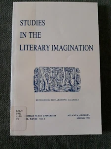 Studies In The Literary Imagination, Scholarly Journal, Spring 1995, X-lib, Good - Imagen 1 de 7