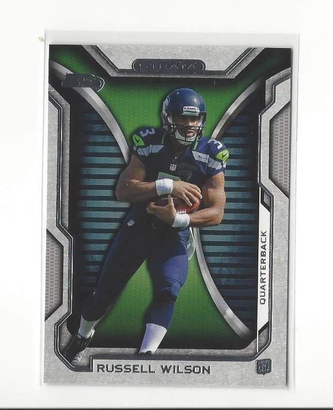 2012 Topps Strata Retail #29 Russell Wilson RC Rookie Seahawks Giants - Image 1 of 1