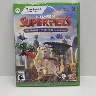 DC League of Super Pets The Adventures of Krypto and Ace - New Factory Sealed - Image 1 of 2