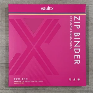 Vault X Pokemon Journey Together SV9 First Edition 12 Pocket Zip Binder - NEW - Picture 1 of 6