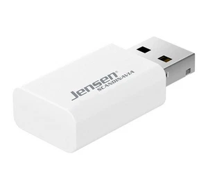 Clé USB sans fil Jensen - Eagle 100 - Adaptateur USB Wifi - Blanc - Neuf et emballage d'origine - Photo 1/1