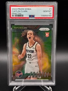 2024 Prizm WNBA - Caitlin Clark - Fractal #1 - PSA 10 - Bild 1 von 2