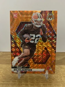 2025 Panini NFL Mosaic Dylan Sampson ORANGE MOSAIC Rookie Card 51/199 - Bild 1 von 2
