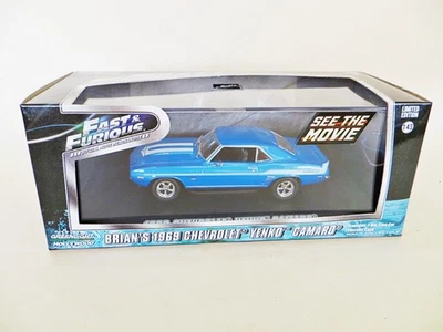 GREENLIGHT 86206 'BRIAN'S 1969 CHEVROLET YENKO CAMARO' FAST & FURIOUS. 1:43. MIB - Image 1 of 4