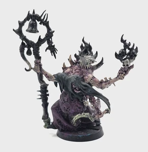 The Glottkin Sorcerer Nurgle Death Guard Warhammer 40K Age of Sigmar painted - Picture 1 of 4