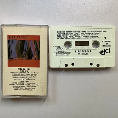 "High Energy" Cassette Various Artists Released In 1985 By JCI - JCT-1108 - Image 1 of 3