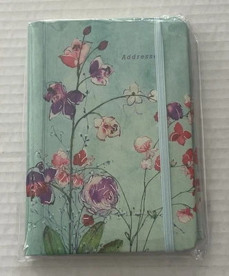 Peter Pauper Press Address Book Floral Cover Spriral Bound Hardcover NEW - Image 1 of 4