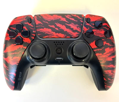 PlayStation 5 Scuf Reflex CFI-ZCT1WA Red Black  Wireless Controller  AS IS - Image 1 of 4