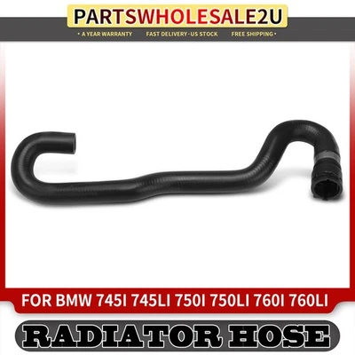 Nova 1x Mangueira de Radiador para BMW 745i 745Li 750i 750Li 760i 760Li Alpina B7 Sedan - Imagem 1 de 4