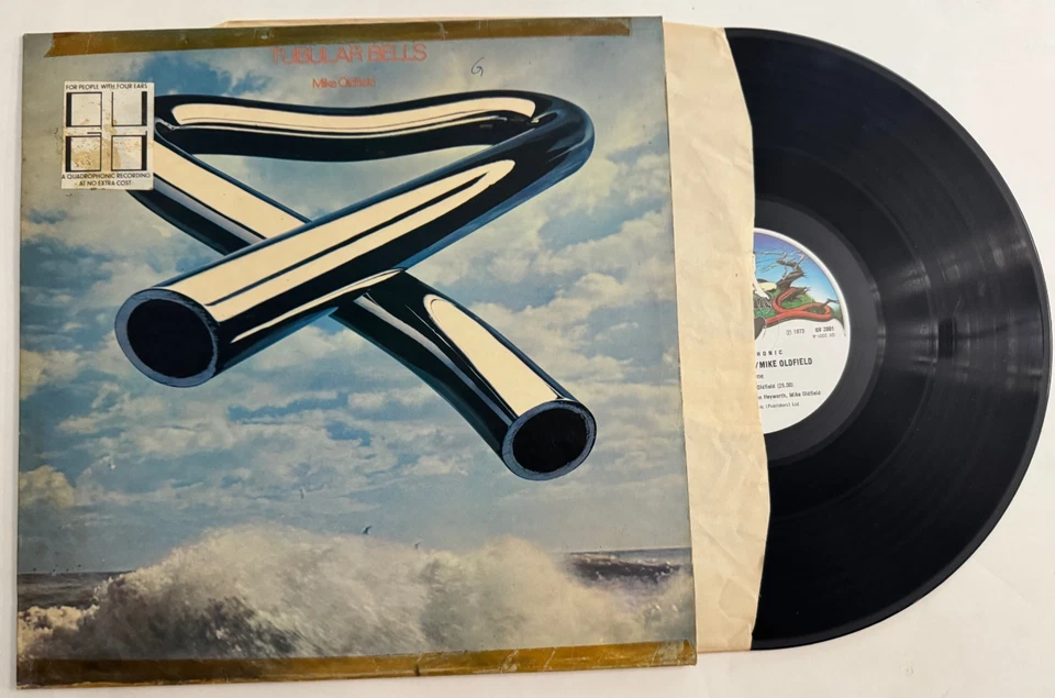 Mike Oldfield "Tubular Bells" LP - UK Press Virgin QV 2001 VG++ - Image 1 of 4