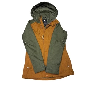 Burton Living Lining Damen XS Ski Snowboard Winter Jacke Mantel olivgrün - Bild 1 von 12