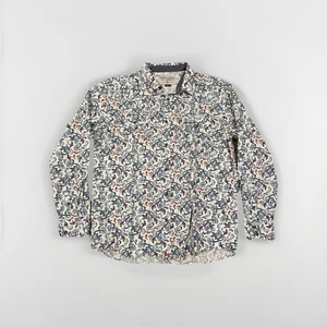 Cody James Snaps Shirt Mens Large Blue White Button Down L/S Paisley Western - Picture 1 of 5