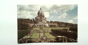Cartolina d'epoca litografia Saint Joseph Oratory Montreal Canada - Foto 1 di 2