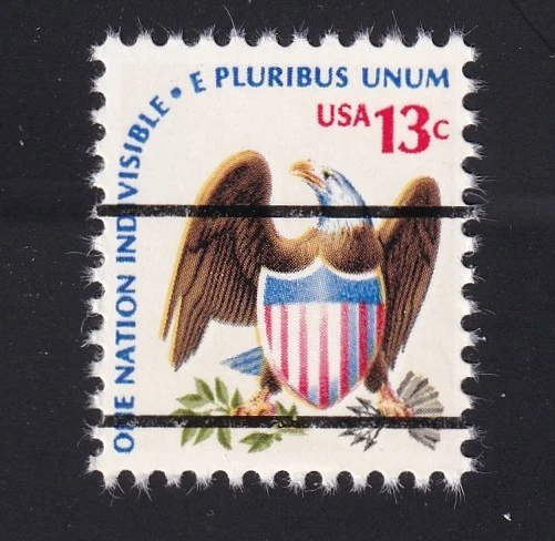 1596 Americana Eagle 13c National Bureau Precancel MNH OG - Image 1 of 1