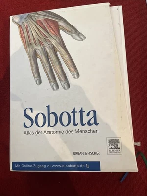 Sobotta Atlas der Anatomie des Menschen - alle 3 Bände, 23. Auflage - Bild 1 von 3