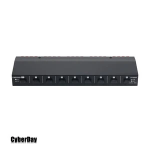 Amplifier Speaker Selector 2 IN 8 OUT Passive Power Amp Switcher Lossless Sound - Picture 1 of 6