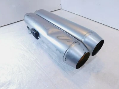 Harley Davidson Sportster XR1200 Upper & Lower Exhaust Header Pipe Muffler Pipes - Imagem 1 de 4