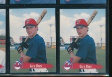 Lot (2) 1995 Multi-Ad #13 Gary Hagy Kinston Indians (CF71) SWSW6