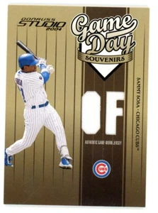 2004 Donruss Studio Sammy Sosa Game Day Souvenirs Number Jersey #/300 - Picture 1 of 2