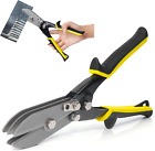 5-Blade Hand Crimper Sheet Metal Tools, Hvac Tool for 24-28 Gauge Duct Work Down