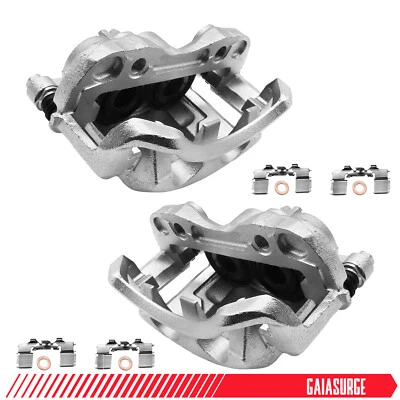 2pcs Front Disc Brake Calipers w/ Bracket for Nissan Frontier 1999 2000 - 2002 Foto 1 de 4