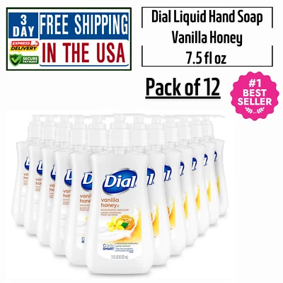 Jabón líquido miel vainilla esfera jabón de manos - paquete de 12 Foto 1 de 4