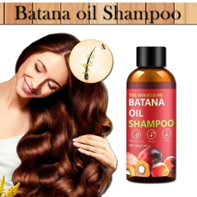 Batana Oil Shampoo for Hair Growth, 100% Batana Oil Shampoo Repairs Damaged Hair - Image 1 of 4