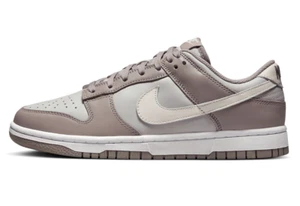 NIKE DUNK LOW MOON FOSIL SIZE WOMEN 12/MEN 10.5 BRAND NEW (FD0792-001) - Picture 1 of 6