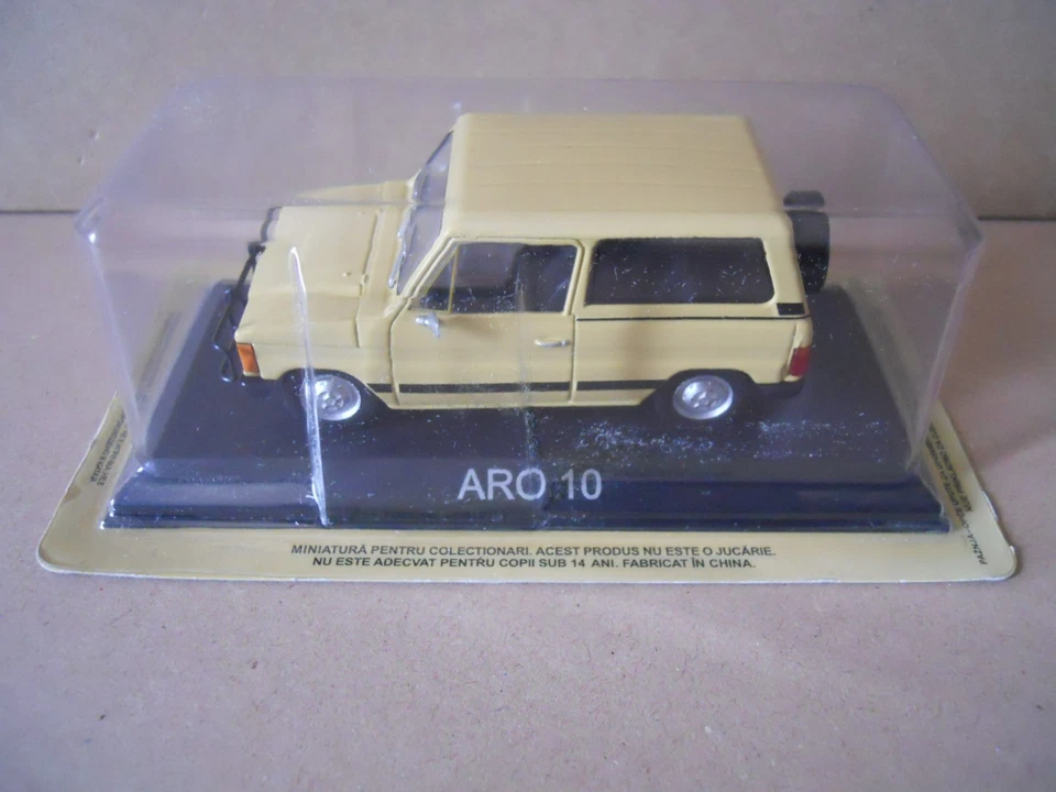 ARO 10 Versione giallo 1:43 Die Cast Legendary Cars  [MN6] - Immagine 1 di 1