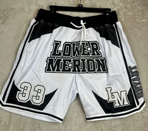 Pantalones Cortos Large-Headgear Classics Kobe Bryant Lower Merion Malla Nuevos con Etiquetas - Imagen 1 de 5