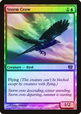 Storm Crow FOIL 8th Edition PLD Blue Common MAGIC THE GATHERING CARD ABUGames