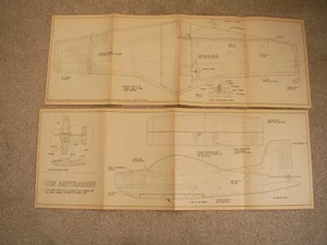 Aeromodeller Plans of CT4 Airtrainer a semi scale CL stunt trainer - Picture 1 of 2