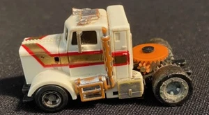 Ideal Vintage HO 1977 TCR Blanco Semirremolque Jam Slot Car - NO PROBADO - Imagen 1 de 10