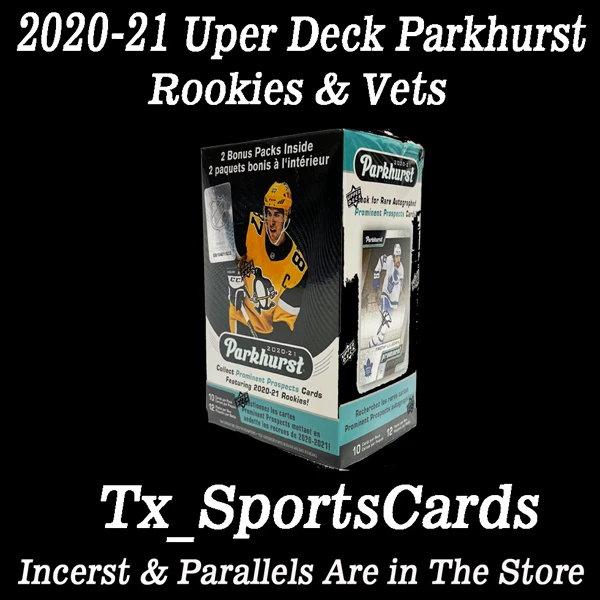 2020-21 Upper Deck Parkhurst #100-200 Rookies & Vets - Image 1 of 1