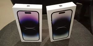 Brand New Unlocked Apple IPHONE 14 PRO MAX 128GB 5G NFC only Purple left - Bild 1 von 3