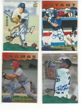  1995 Signature Rookies Previews Signatures #5 Scott Bryant 589/6000 Seattle