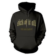 SICK OF IT ALL - PANTHER BLACK Hooded Sweatshirt Large