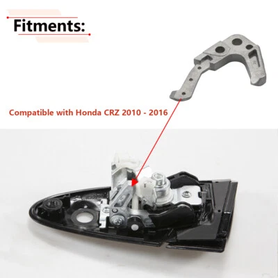 Metal Right Passenger Door Outer Handle Repair Kit For Honda CRZ CR-Z 2011-2015 - Image 1 of 4