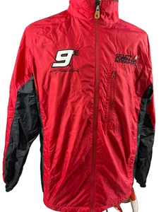 Chase Authentics NASCAR Budweiser Red Windbreaker Full Zip #9 Kasey Kahne Large - Picture 1 of 10
