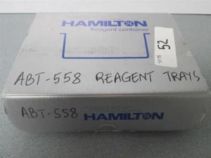 Hamilton ABT-558 Self Standing Reagent Container Trays 7 x 120 ML QTY 5 - Picture 1 of 11