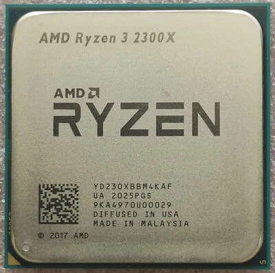 AMD Ryzen 3 2300X - YD230XBBM4KAF 3.50GHz 4-Cores Socket AM4 - Image 1 of 4