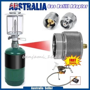 Camping Picnic Propane Tank Gas Refill Adapter/Filling Butane Canister Cylinder - Picture 1 of 22