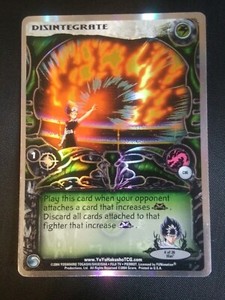 Yu Yu Hakusho TCG CCG Disintegrate C86 Foil Exile Foil Card
