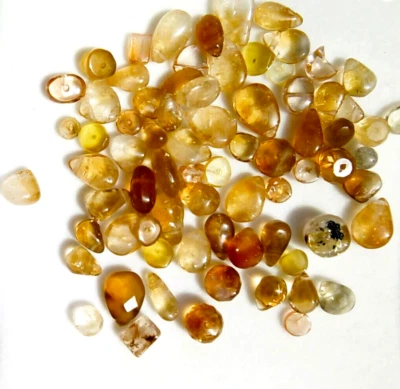 Citrine Gemstone Grade AAA Orange Yellow Round Loose Beads Natural CITRINE beads - Image 1 of 3