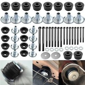 KF04060BK Body Mount Bushing Kit Fits for 2008-2016 Ford F250 F350 Super Duty... - Picture 1 of 6