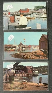 Rockport Massachusetts Motif Number 1 Postcard Lot Yacht Club Artist - Picture 1 of 3